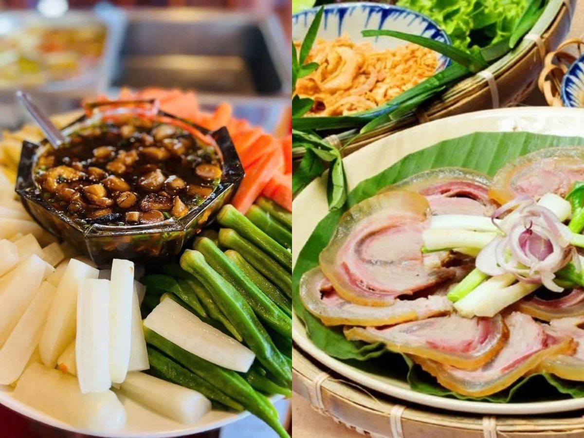 Ẩm thực tối Tây Ninh đa dạng, phong phú với nguyên liệu tự nhiên.